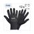 MONTAGE GLOVES NYLON BLACK/GREEN size XXL (12)