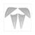 RAW-BOL GLAS PEUGEOT SPEEDFIGHT SET BLANK