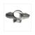 COVER HANDLE BAR  CHINA JET TEN SILVER