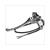 BRAKEHANDLE CHINA GRAND RETRO25mm COMPLETE LEFT