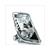 CLIGNOTEUR CHINA ELEGANCE12'' BLANK G.A.
