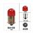 BULB BA15S 12V 10W RED (1)