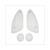 FLASHER GLASS YA AEROX NT SET STD TRANSPARANT