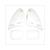 FLASHER GLASS APRILIA SR'00 SET TRANSPARANT CE