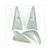 FLASHER GLASS PEUGEOT SPEEDFIGHT SET  CARBON