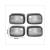 FLASHER GLASS YAMAHA SLIDER/BWS 97-03 SET CARBON