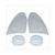 FL. GLASS YAMAHA AEROX OT SET GLASS CLEAR