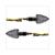 BLINKER UNI LED DREIECK CARBON CE SATZ 