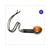 BLINKER UNI MINI OVAL CARBON ORANGE CE (1)