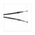 BRAKE CABLE FRONT ZUNDAPP +15cm BLACK ELVEDES