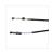 CABLE OUTER TUBE ZUNDAPP +15cm BLACK ELVEDES