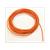 ROULEAU DE FIL ELEC UNI 5mtr0.5mm2 ORANGE ELEC