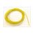 ROULEAU DE FIL ELEC UNI 5mtr0.5mm2 JAUNE