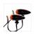 CLIGNOTEUR CHIN RETRO LONG MODEL CHROME/ORANGE SET