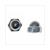 NUT M10 x 1.25  FULL DOME NUT CHROME 2pc
