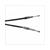 BRAKE CABLE FRONT ZUNDAPP STD  BLACK ELVEDES