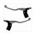 LEVER BRAKE SET UNI LUSITO LONG ALUMINIUM/BLACK