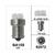 BULB BA15S 12V 9 LED G16  ORANGE (1)