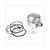 KOLBEN PEUGEOT/SYM 4T 37mm 10mm boltzen SP