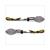 BLINKER UNI LED OVAL CHROM SATZ CE