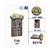BULB T10  12V LED SMD WHITE BOLLARD (2)