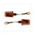 BLINKER SET UNI KLEIN (ORANGE) CE SCHWARZ (2) 