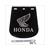 SPATLAP HONDA 14x17 EMBLEEM ZWART