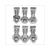 REAR SPROCKET BOLT SET PUCH MAXI M6 (6)