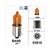 BULB BA9S 12V 10W ORANGE (10)