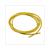 ROULEAU DE FIL ELEC UNI 1mtr 0.75mm2  JAUNE