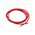 ROULEAU DE FIL ELEC UNI 1mtr 0.75mm2  ROUGE