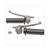LEVER BRAKE SET UNI VINTAGE COMPLETE GREY/BLACK