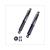 SHOCK ABSORBER SET UNI CLASSIC CHROME TUBE 310mm