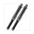 PAIRE AMORTISSEURS GROS 10mm IMCA 360mm NOIR/CHROM