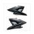 SEAT PANEL YAMAHA AEROX SET  L/R BLACK