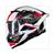 HELM THUNDER 4 SV LUMINENCE WIT/BLAUW/ROOD       S