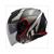 CASQUE JET THUNDER 3 SV BOW NOIR/ROUGE         S