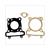 GASKET KIT AIRSAL YAMAHA  X-MAX T6 125cc 52.0mm 