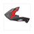 HELM KLEP STREETFIGHTER TWIN MAT ROOD