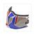 KINSTUK STREETFIGHTER TWIN WIT/BLAUW/ROOD klik