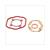 GASKET SET AIRSAL PEUGEOT LC 47.6mm