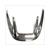 BUMPER ACHTER BOVEN CHINA GRAND RETRO CHROOM