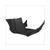 ONDERSPOILER KYMCO AGILITY 10''+12'' ZWART