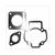 GASKET SET AIRSAL PIAGGIO AC T6 40.0mm