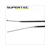 BRAKE CABLE REAR VESPA CITTA SUPERTEC