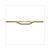 STUUR MODEL CROSS ALUMINIUM GOUD ST