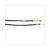 BRAKE CABLE REAR PEUGEOT TWEET/SYM SYPHONY ORG