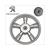VELG PEUGEOT TWEET ACHTER COMPLEET ORG