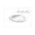 AIR FLOW KIT 4pcs OVAL  WEIß