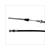 BRAKE CABLE REAR PGO BIG MAX ST